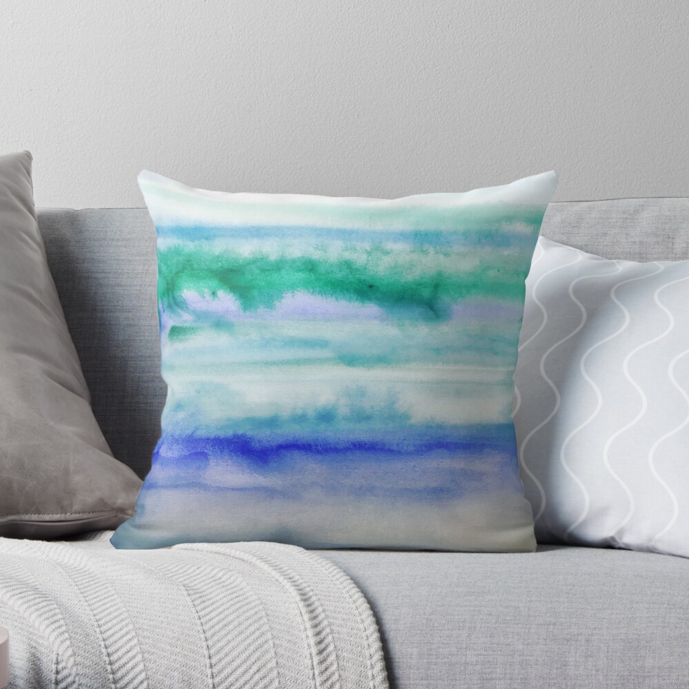 I am Peaceful Throw Pillow