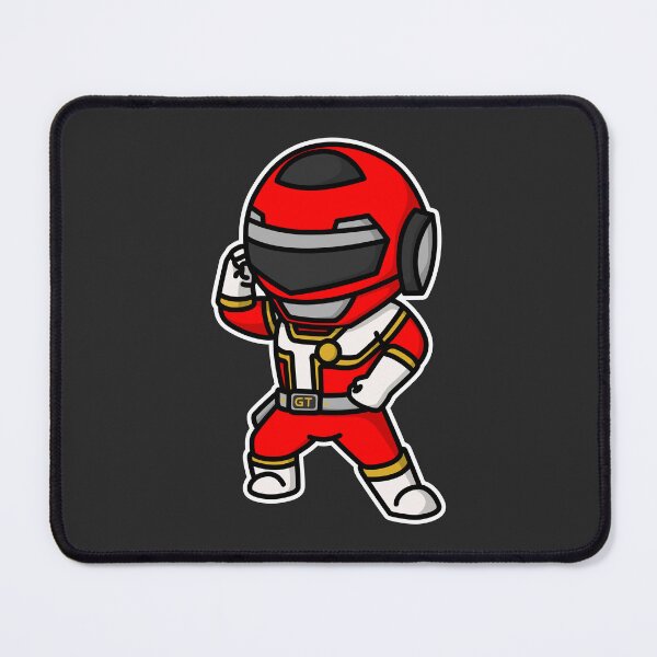 Item preview, Red Turbo Kousoku Sentai Chibi Style Kawaii designed and sold by mattzwug-draws.