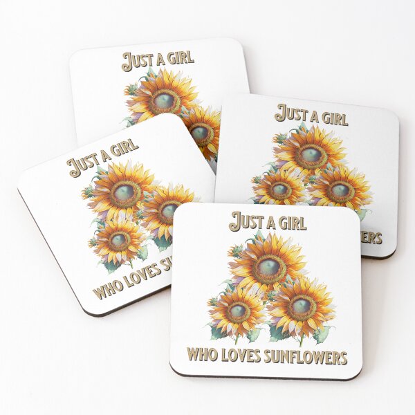 Item preview, Just a girl who loves sunflowers designed and sold by sbaltakova.