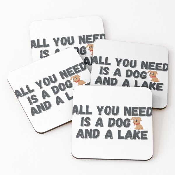 Item preview, All you need is a dog and a lake designed and sold by charl-eeyork.