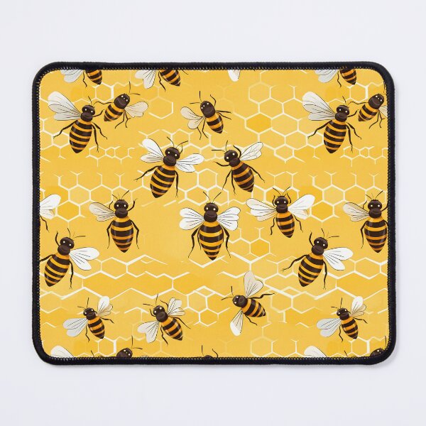 Item preview, Honeycomb and Bee Pattern 17 designed and sold by DigitalPatternx.