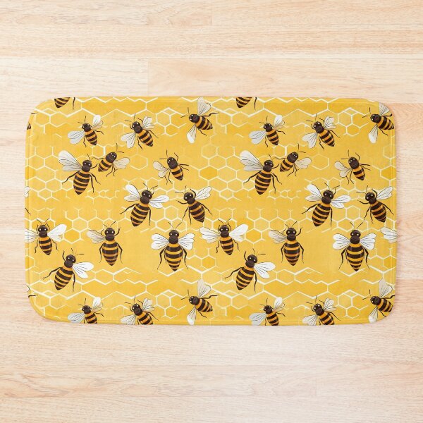 Item preview, Honeycomb and Bee Pattern 17 designed and sold by DigitalPatternx.