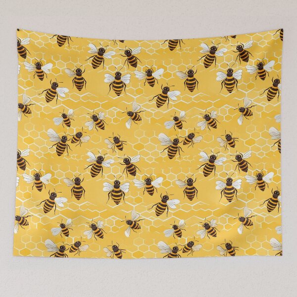 Item preview, Honeycomb and Bee Pattern 17 designed and sold by DigitalPatternx.