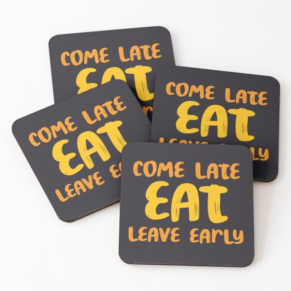 Item preview, came late, eat, leave early - sarcastic family reunion designed and sold by OneLittleCrow.
