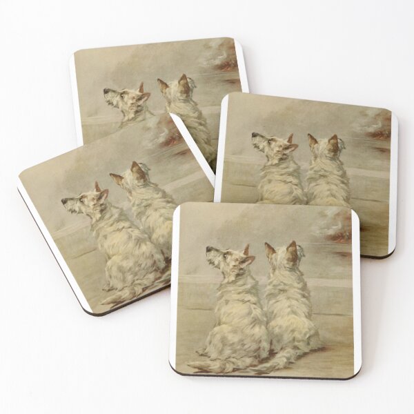Item preview, Earl, Maud (1864-1943) - The Power of the Dog 1910 (West Highland White Terrier) Premium Scoop designed and sold by charl-eeyork.