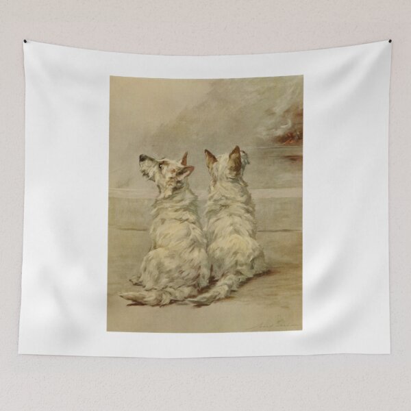 Item preview, Earl, Maud (1864-1943) - The Power of the Dog 1910 (West Highland White Terrier) Premium Scoop designed and sold by charl-eeyork.