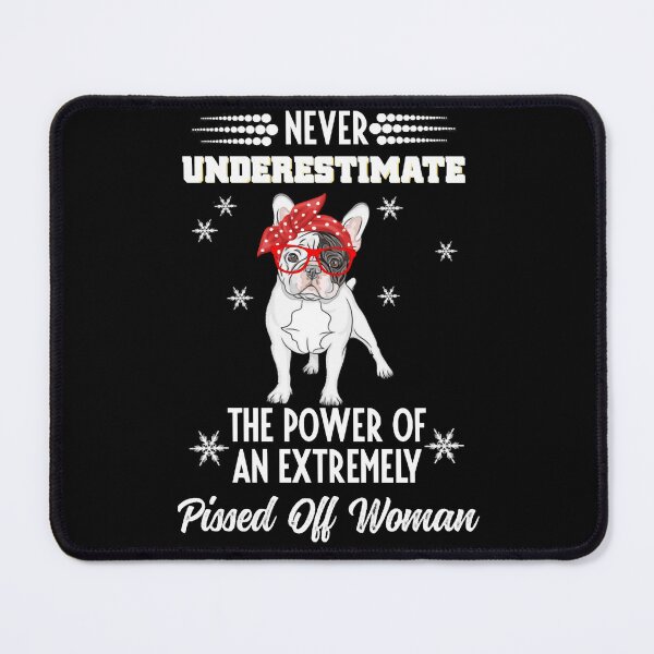 Item preview, Never Underestimate The Power Of Extremely Pissed Off Woman Fitted V-Neck designed and sold by charl-eeyork.