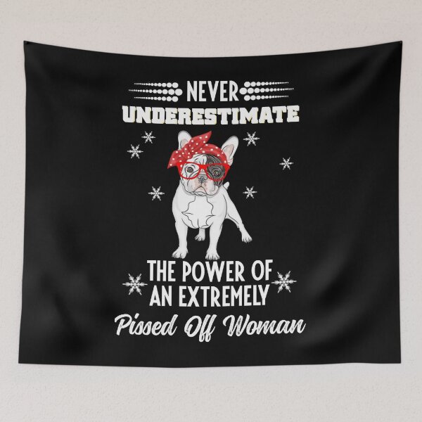 Item preview, Never Underestimate The Power Of Extremely Pissed Off Woman Fitted V-Neck designed and sold by charl-eeyork.