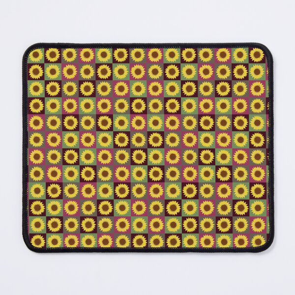 Item preview, Checkered Sunflowers designed and sold by PrettywithColor.