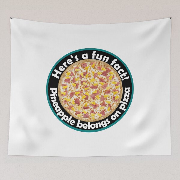 Item preview, Pineapple belongs on pizza designed and sold by NeedlessTees.