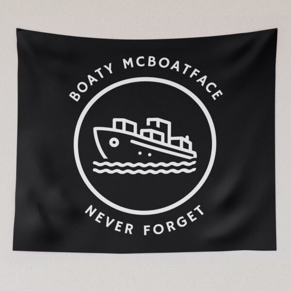 Item preview, Boaty McBoatface - Never Forget designed and sold by czaryxuat44.