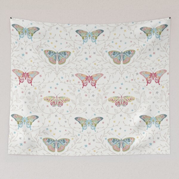 Item preview, Graceful Flutter [white] designed and sold by Aia UENO design.