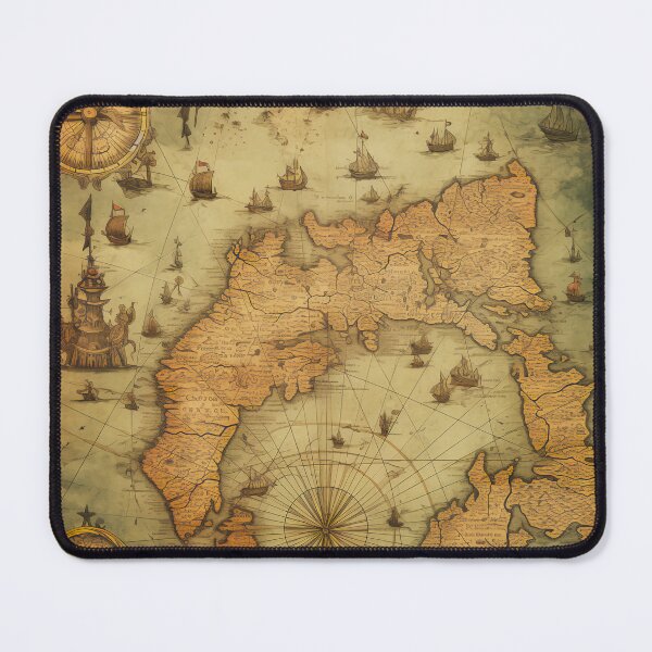 Item preview, Ancient Old Maps designed and sold by BrandonArtWorld.