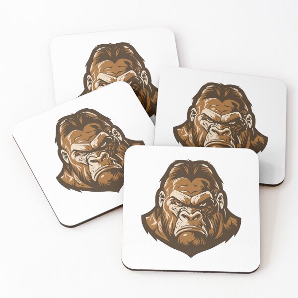 Item preview, Gorilla head design designed and sold by DegoPine  Art Studio.
