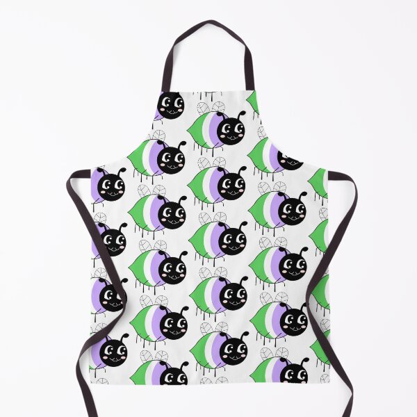 Item preview, Bee Proud Genderqueer Flag designed and sold by HarveyHandcraftsandDesigns.