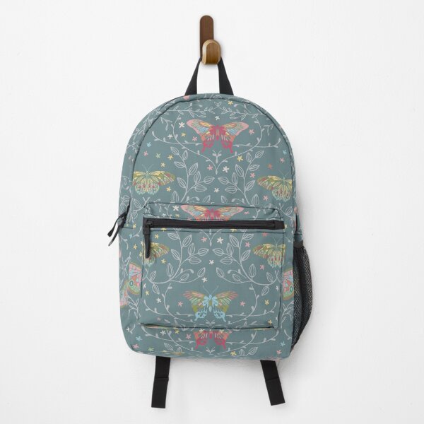 Item preview, Graceful Flutter [dark rust blue] designed and sold by Aia UENO design.