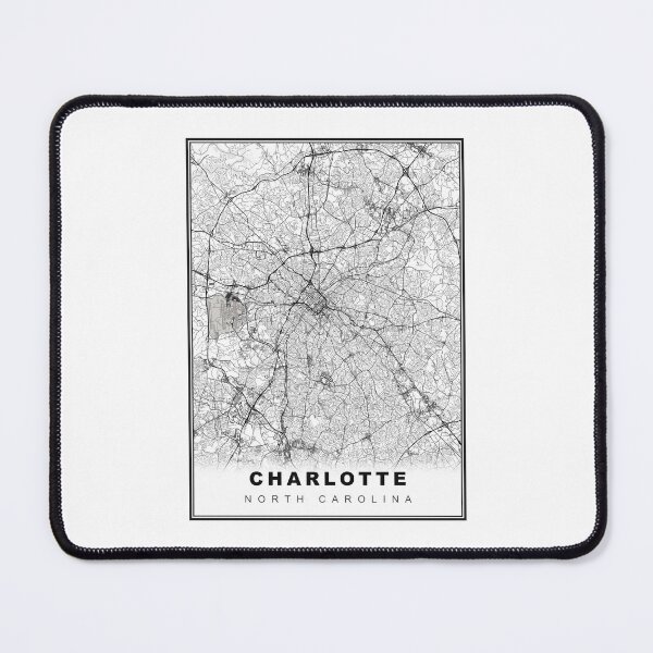 Item preview, Charlotte Map designed and sold by Tamas Das.