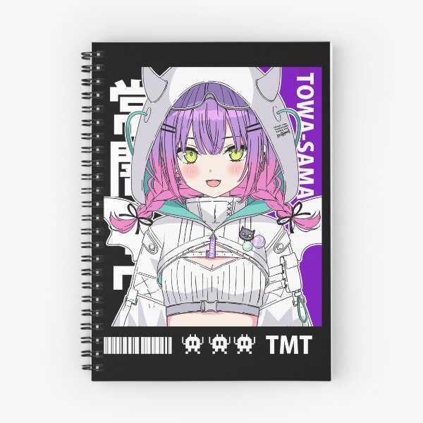 Item preview, Tokoyami Towa with Devil Hoodie designed and sold by UDTee.