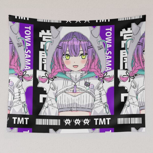 Item preview, Tokoyami Towa with Devil Hoodie designed and sold by UDTee.