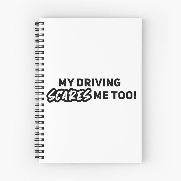 Item preview, My Driving Scares Me Too, Hilarious Car designed and sold by graphic-genie.