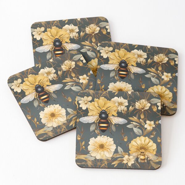Item preview, Honeycomb and Bee Pattern 18 designed and sold by DigitalPatternx.