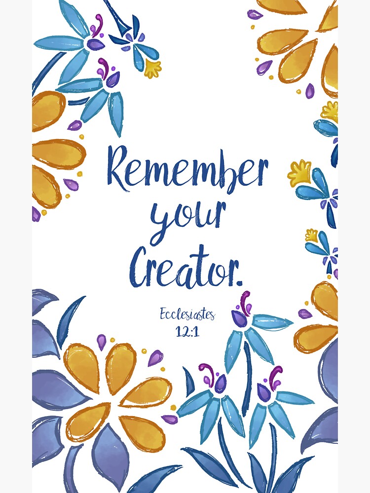 remember-your-creator-orange-sticker-for-sale-by-verog028-redbubble