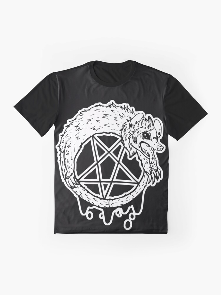 satan pentagram t shirt