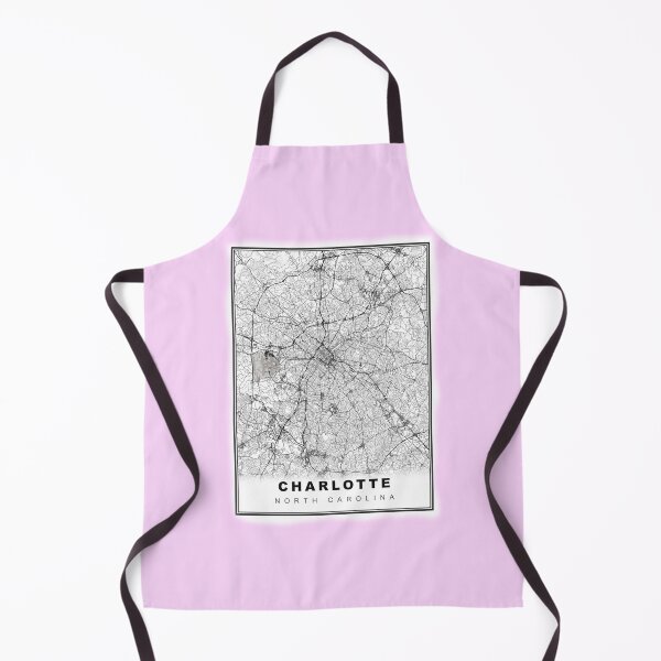 Item preview, Minimalist Pastel Pink Charlotte Map designed and sold by Tamas Das.
