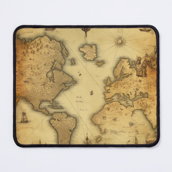 Item preview, Ancient Old Maps designed and sold by BrandonArtWorld.