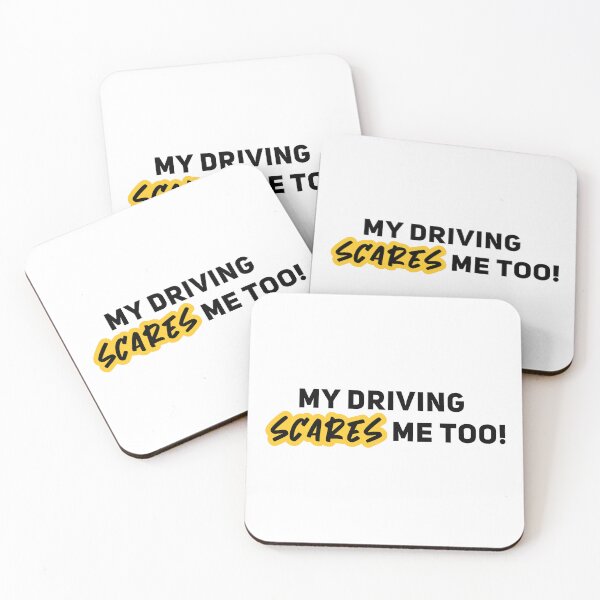 Item preview, My Driving Scares Me Too, Hilarious Car designed and sold by graphic-genie.