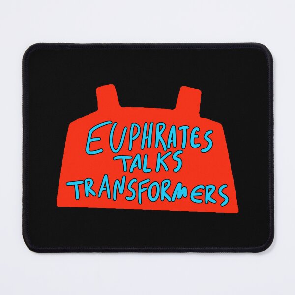 Item preview, Euphrates Talks Transformers Blue Text Ver designed and sold by EuphratesTalks.