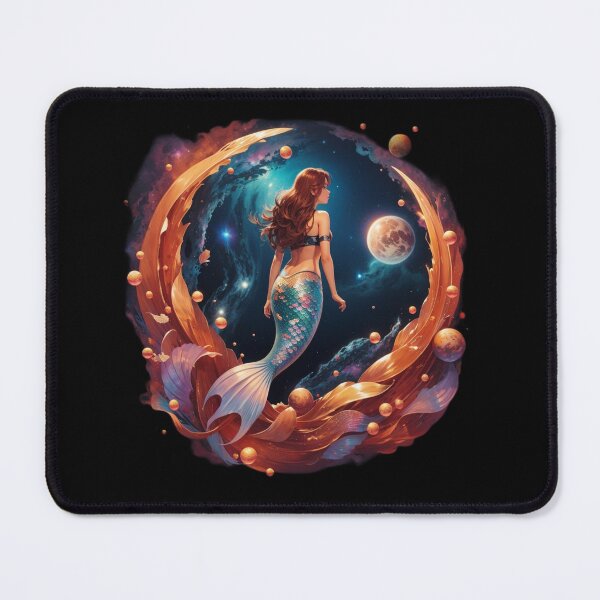 Item preview, Sirenas Galaxy Circle Mermaid designed and sold by SirenasWorld.