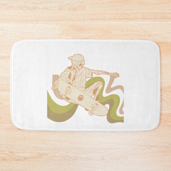 Item preview, Skeleton playing skateboard designed and sold by YQvibe Studio.
