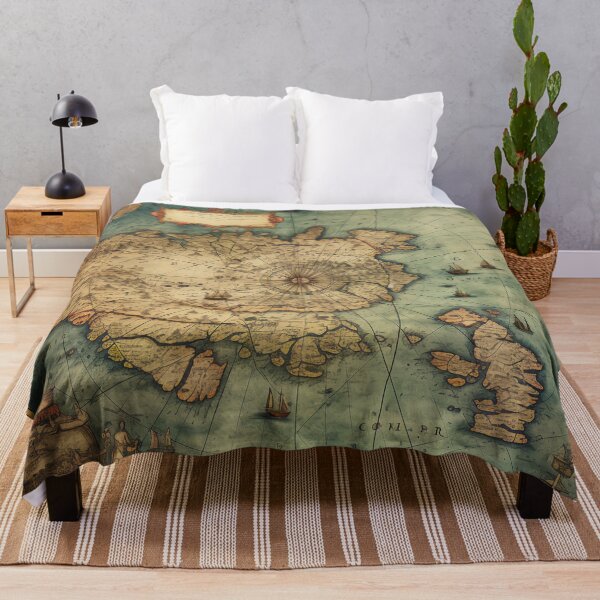 Item preview, Ancient Old Maps designed and sold by BrandonArtWorld.