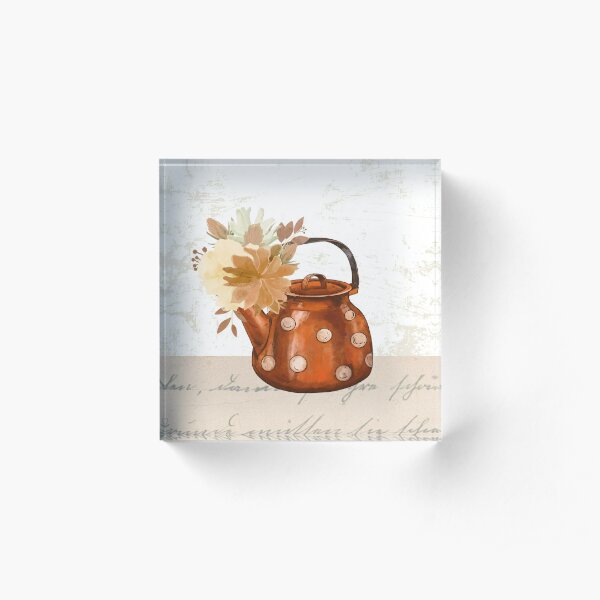 tea kettles and teapots  Sticker for Sale by starbcund