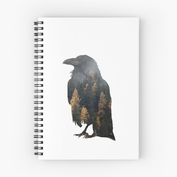 Item preview, Double Exposure Crow designed and sold by StephMarten.