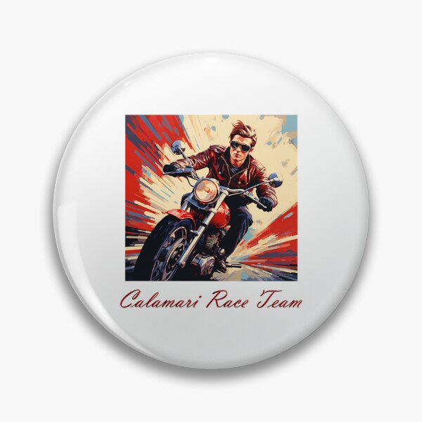 Item preview, Calamari Race Team  Speed and Adrenaline on Two Wheels designed and sold by CareyArtClot.