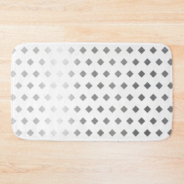 Item preview, Decorative Silver Gray White Diamond Pattern designed and sold by idovedesign.