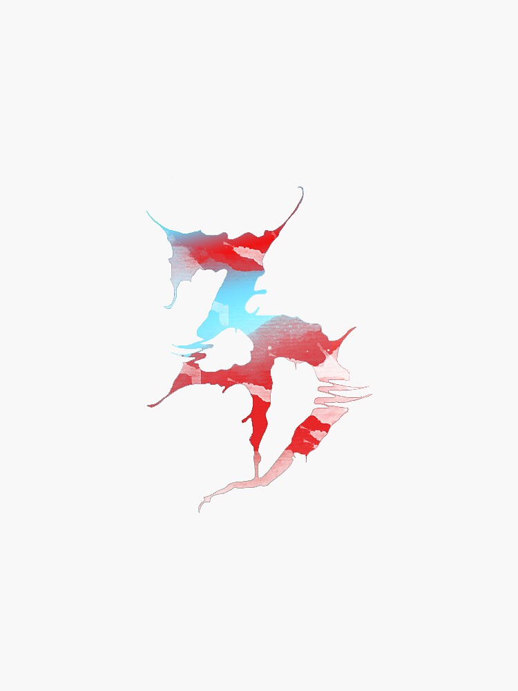 Thumbnail 3 von 3, Sticker, Zeds Dead EDM Flaggenaufkleber designt und verkauft von dumblewhcre.