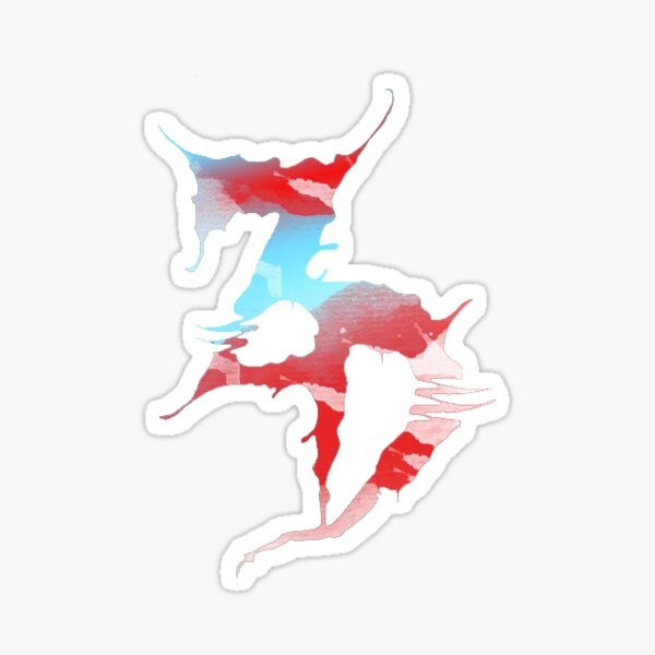 Artikel-Vorschau von Zeds Dead EDM Flaggenaufkleber, designt und verkauft von Kelsey Gilliam.