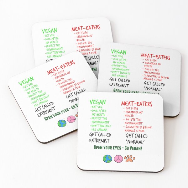Item preview, Open Your Eyes - Go Vegan! Classic 		 designed and sold by ypzsmfsnl35.