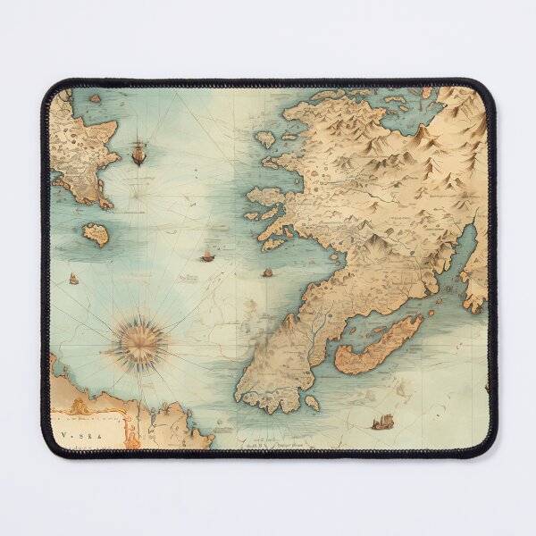 Item preview, Ancient Old Maps designed and sold by BrandonArtWorld.