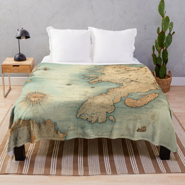 Item preview, Ancient Old Maps designed and sold by BrandonArtWorld.