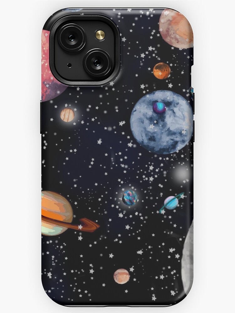 Thumbnail 1 of 4, iPhone Case, Planets designed and sold by Mukta Lata Barua.
