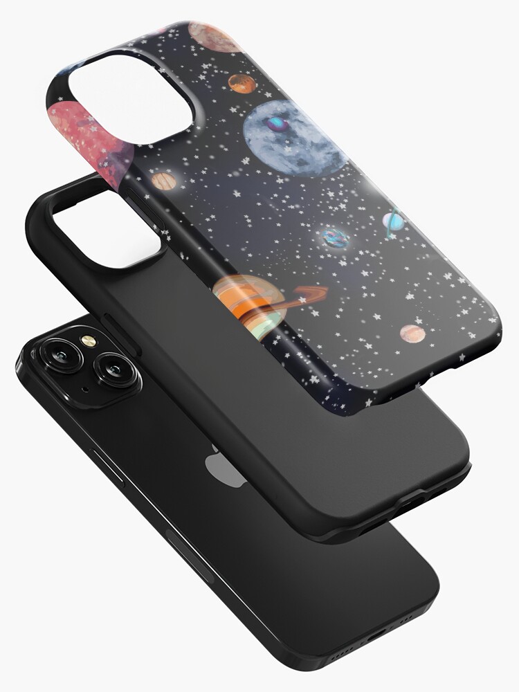 Thumbnail 2 of 4, iPhone Case, Planets designed and sold by Mukta Lata Barua.