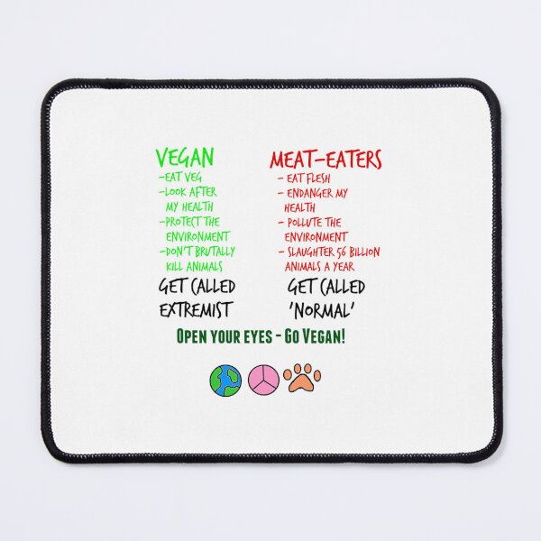 Item preview, Open Your Eyes - Go Vegan! designed and sold by ypzsmfsnl35.