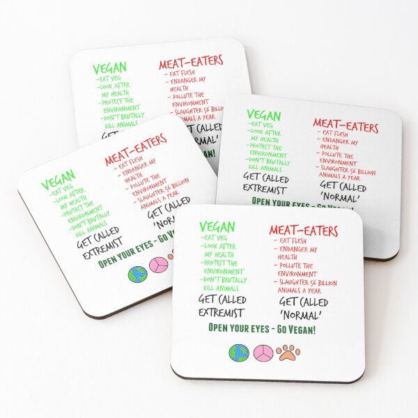Item preview, Open Your Eyes - Go Vegan! 	 	 designed and sold by ypzsmfsnl35.
