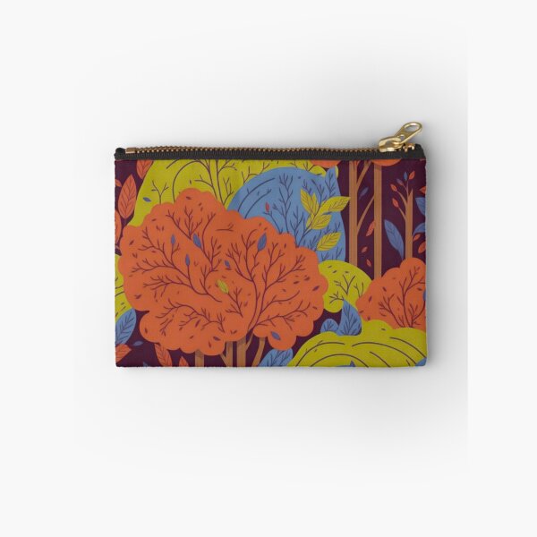 Item preview, Orange Rainbow Forest Trees Pattern designed and sold by druidwolfart.