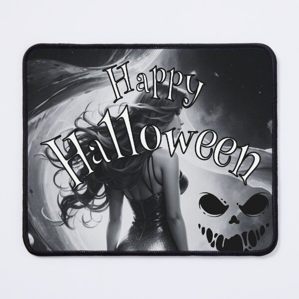 Item preview, Sirenas Happy Halloween Dark Mermaid designed and sold by SirenasWorld.