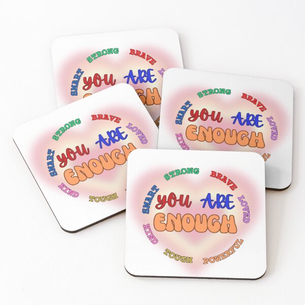 Item preview, YOU ARE ENOUGH designed and sold by Justmyideas.